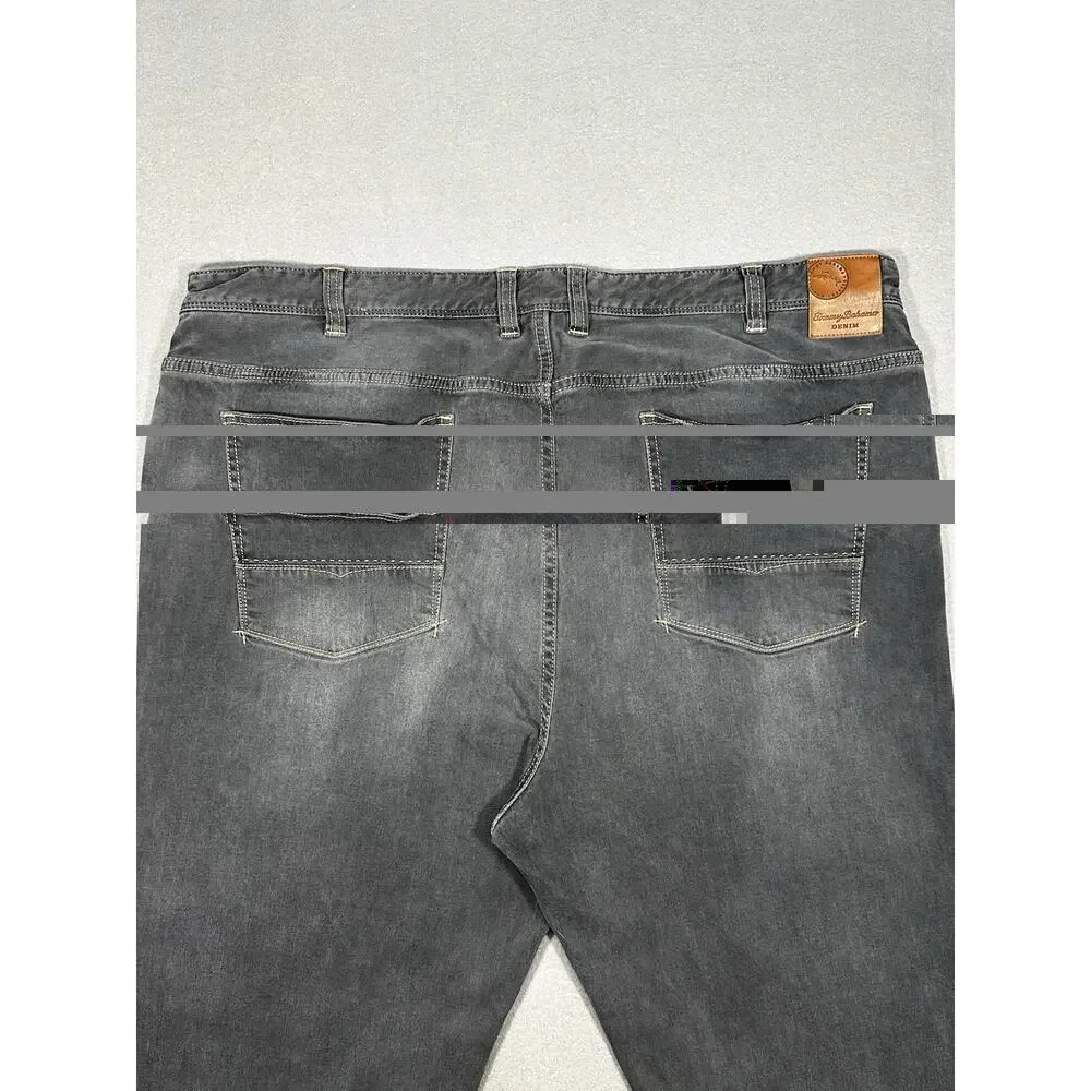 Tommy Bahama Straight Jeans Men’s 44x30 Dark Wash Denim Gray